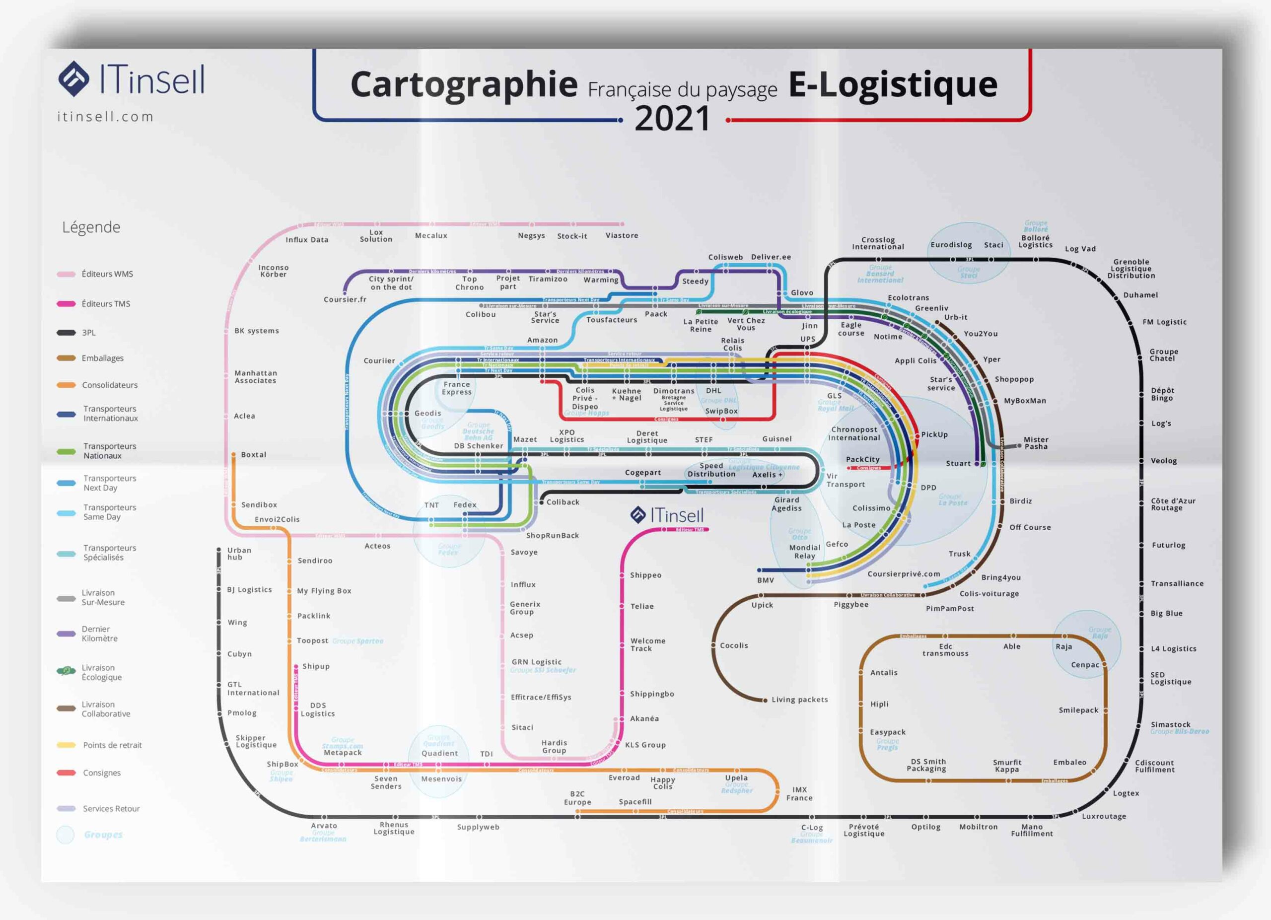 Cartographie Elogistique France 2021